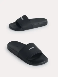 Billie Casual Slides - Black