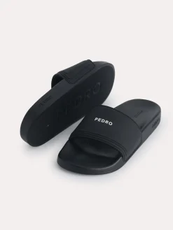 Billie Casual Slides - Black