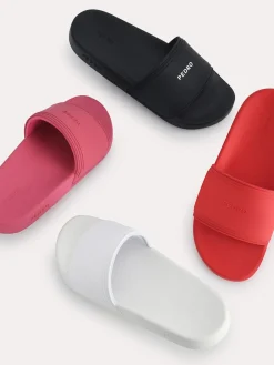 Billie Casual Slides - Black