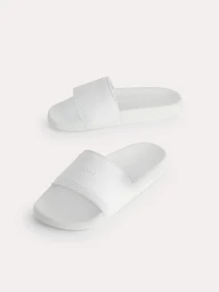 Billie Casual Slides - Chalk