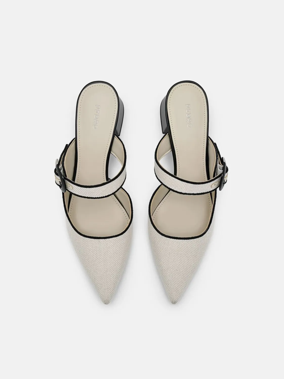 Bridget Heel Mules - Beige