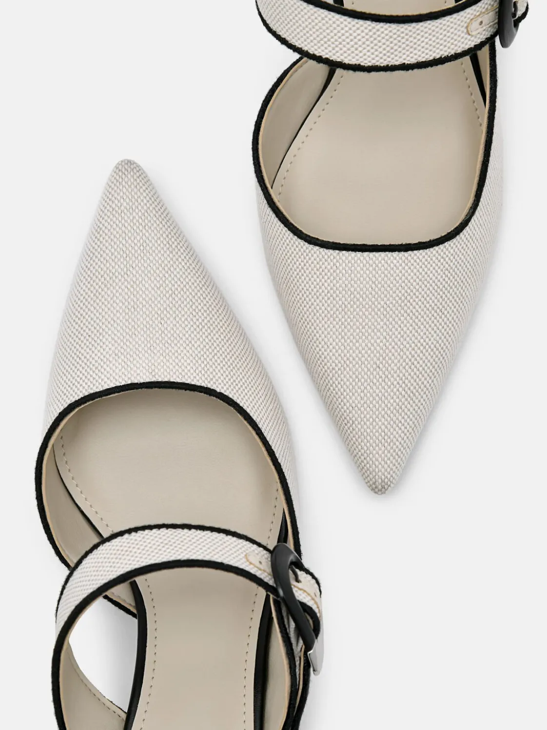 Bridget Heel Mules - Beige