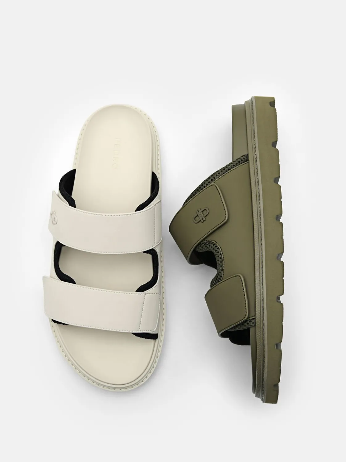 Bryson Strap Sandals - Military Green