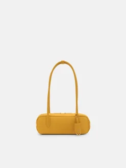 Caddie Suede Bowling Bag - Yellow