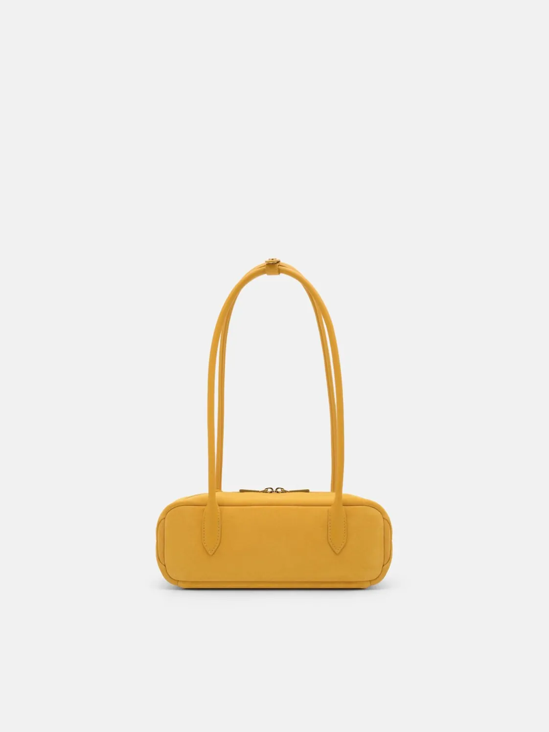 Caddie Suede Bowling Bag - Yellow
