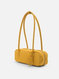 Caddie Suede Bowling Bag - Yellow