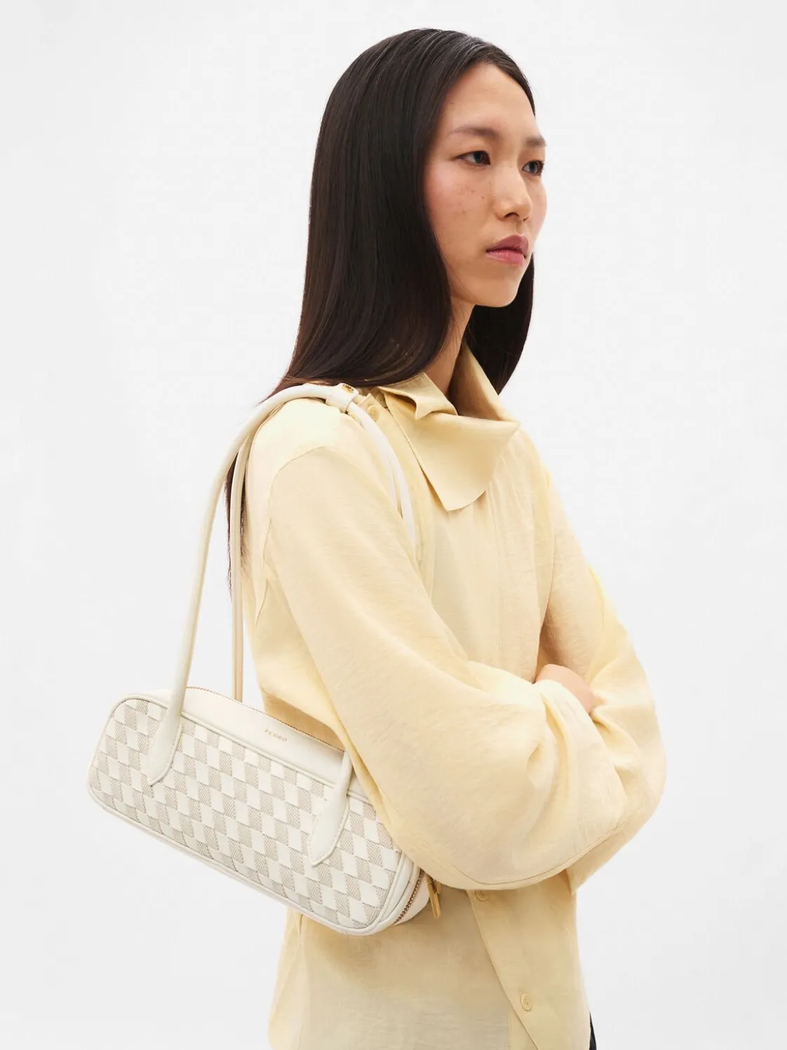 Caddie Woven Bowling Bag - Chalk Weave