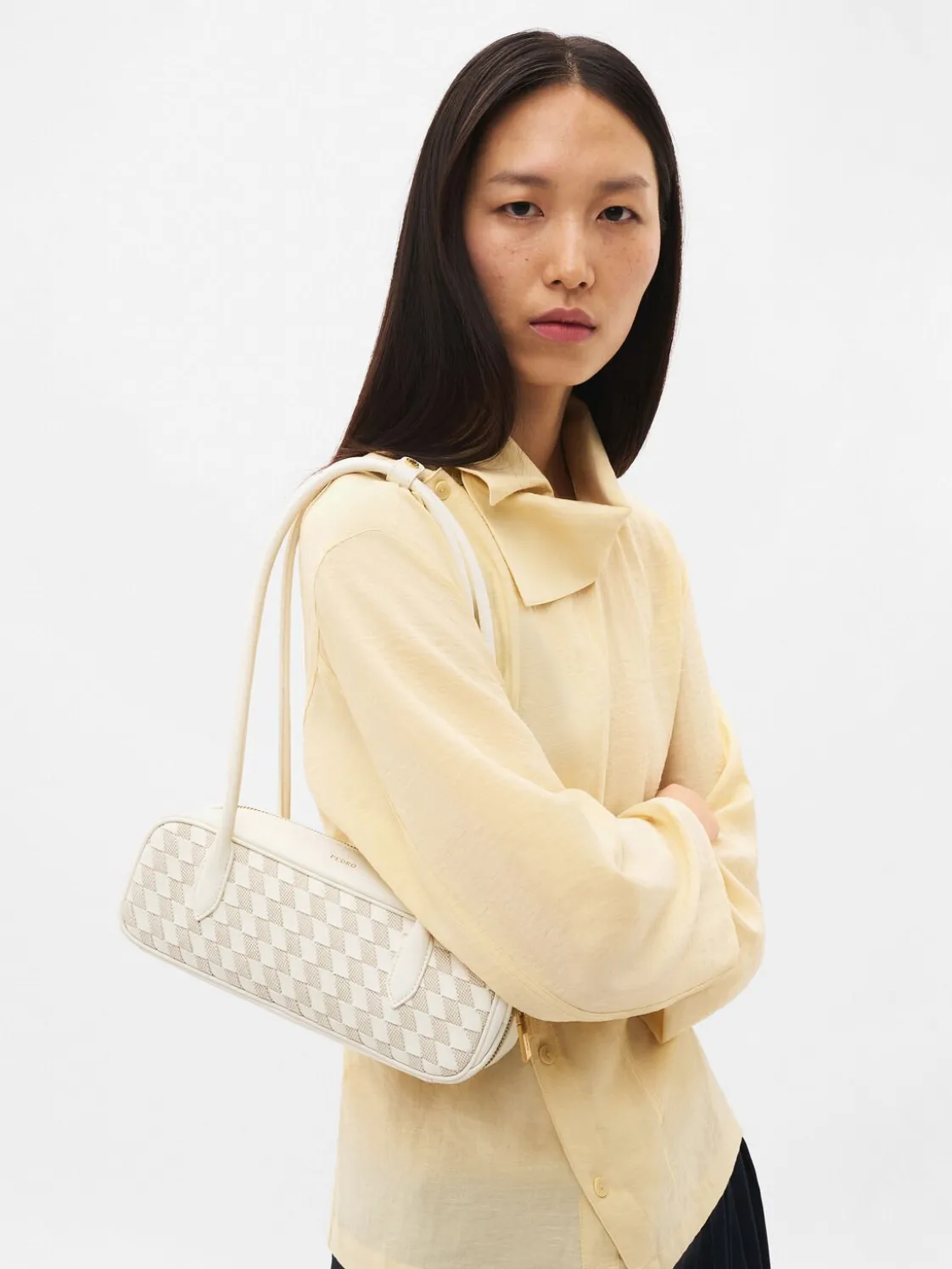 Caddie Woven Bowling Bag - Chalk Weave