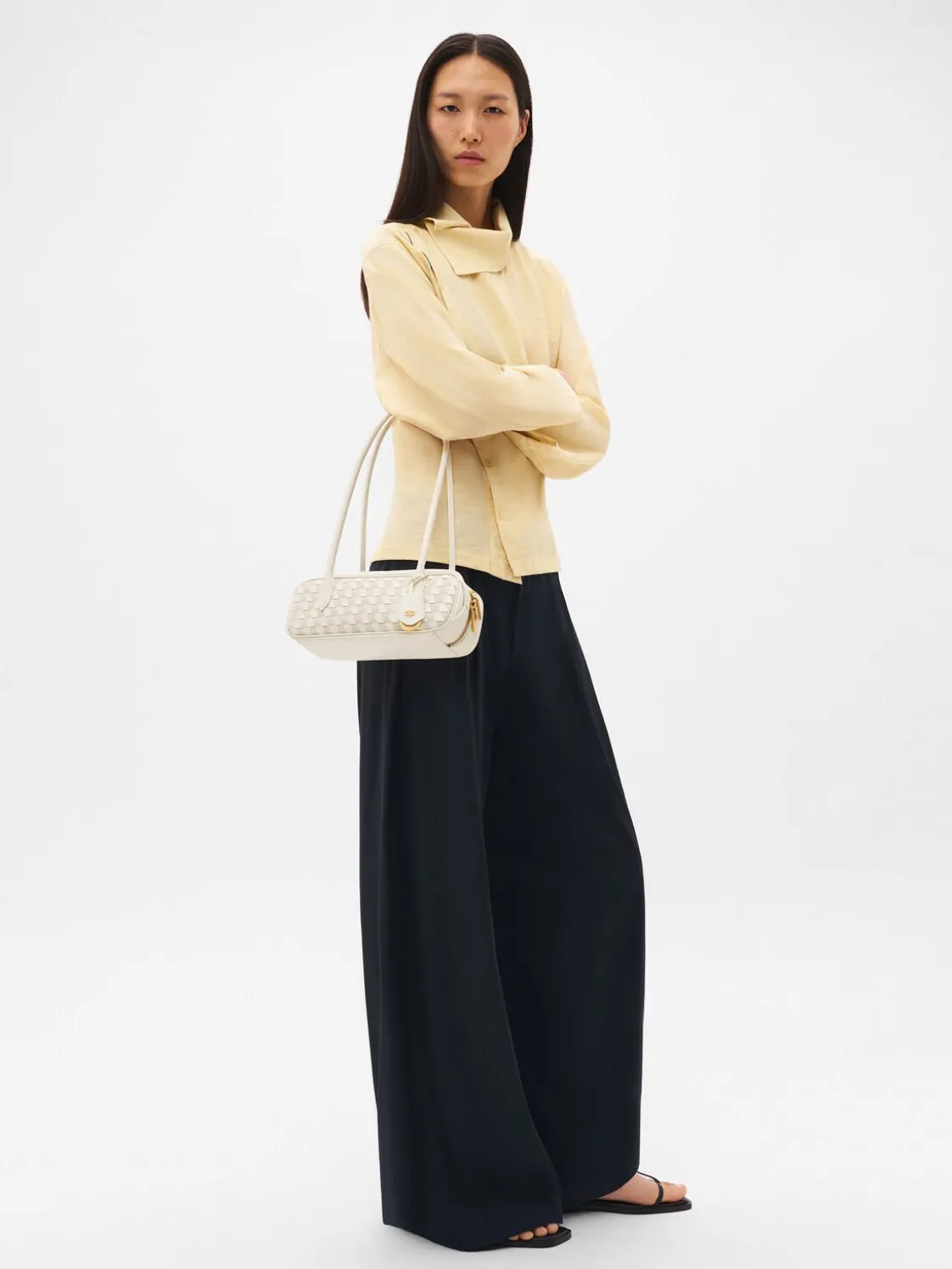 Caddie Woven Bowling Bag - Chalk Weave