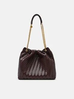 Cami Shoulder Bag - Burgundy