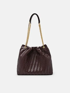 Cami Shoulder Bag - Burgundy