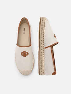 Canvas Loafers - Beige Canvas