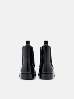 Chace Leather Chelsea Boots - Black