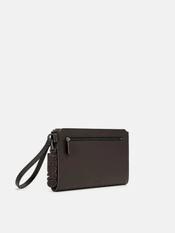 Clutch Bag - Dark Brown