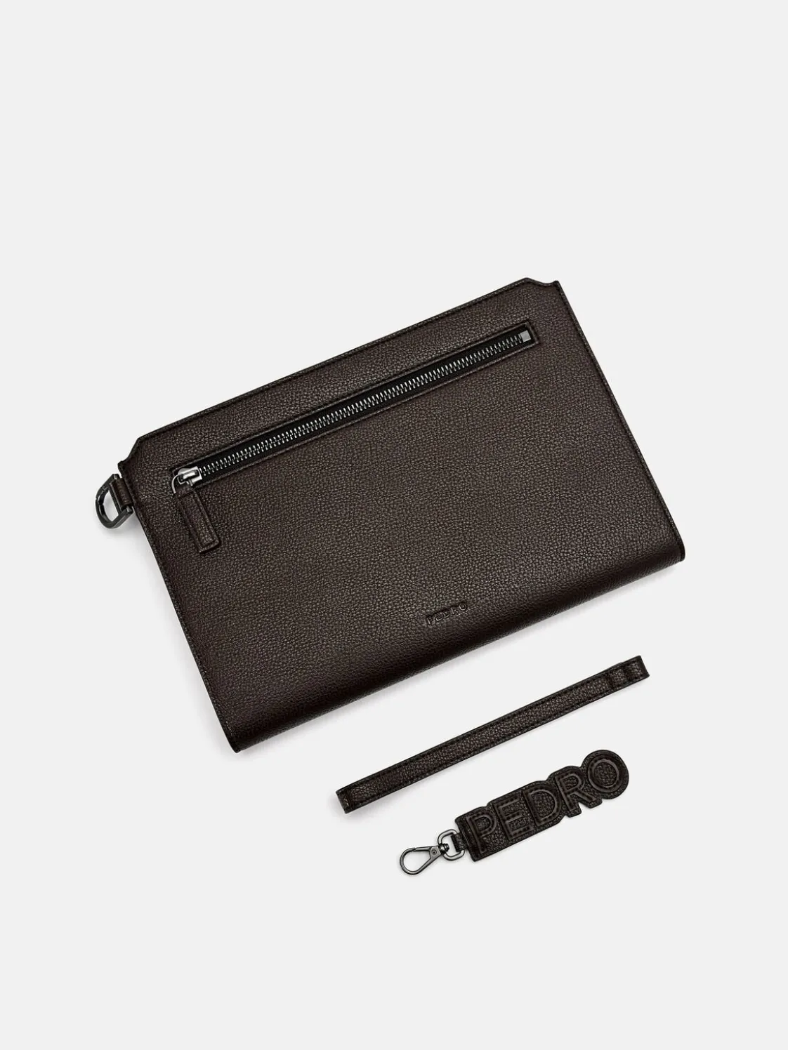 Clutch Bag - Dark Brown