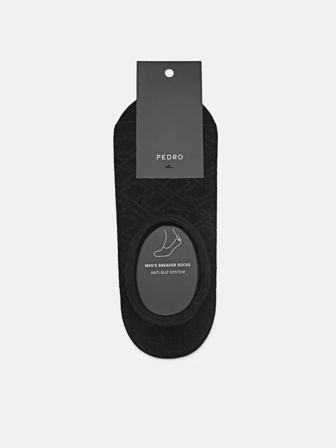 Cotton Sneaker Socks - Black
