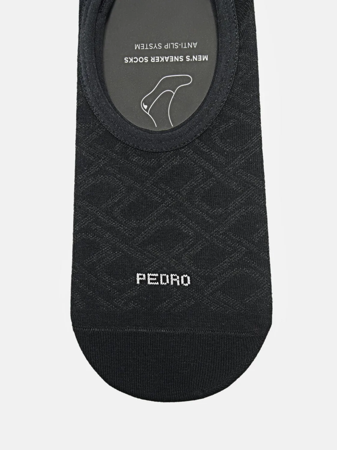 Cotton Sneaker Socks - Black