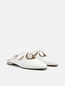 Crossover Mules - Chalk