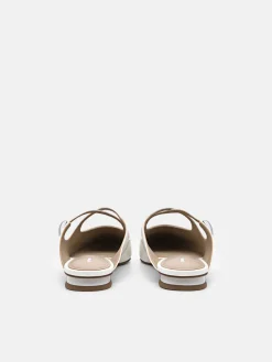 Crossover Mules - Chalk