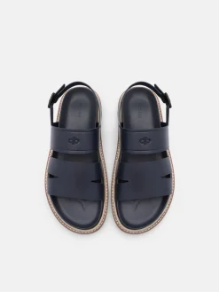 Cutler Backstrap Sandals - Navy