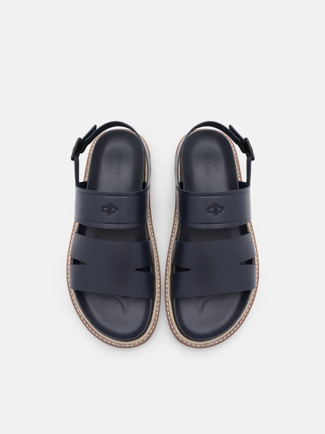 Cutler Backstrap Sandals - Navy