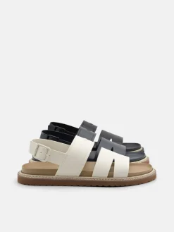 Cutler Backstrap Sandals - Navy