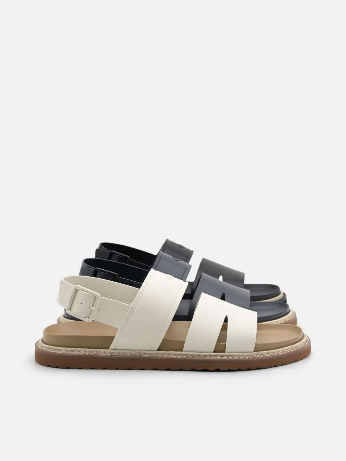 Cutler Backstrap Sandals - Navy