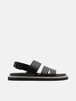 Cutler Backstrap Sandals - Black