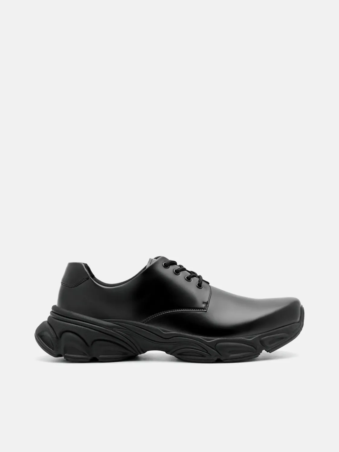 Cyclone Derby Shoes - Black
