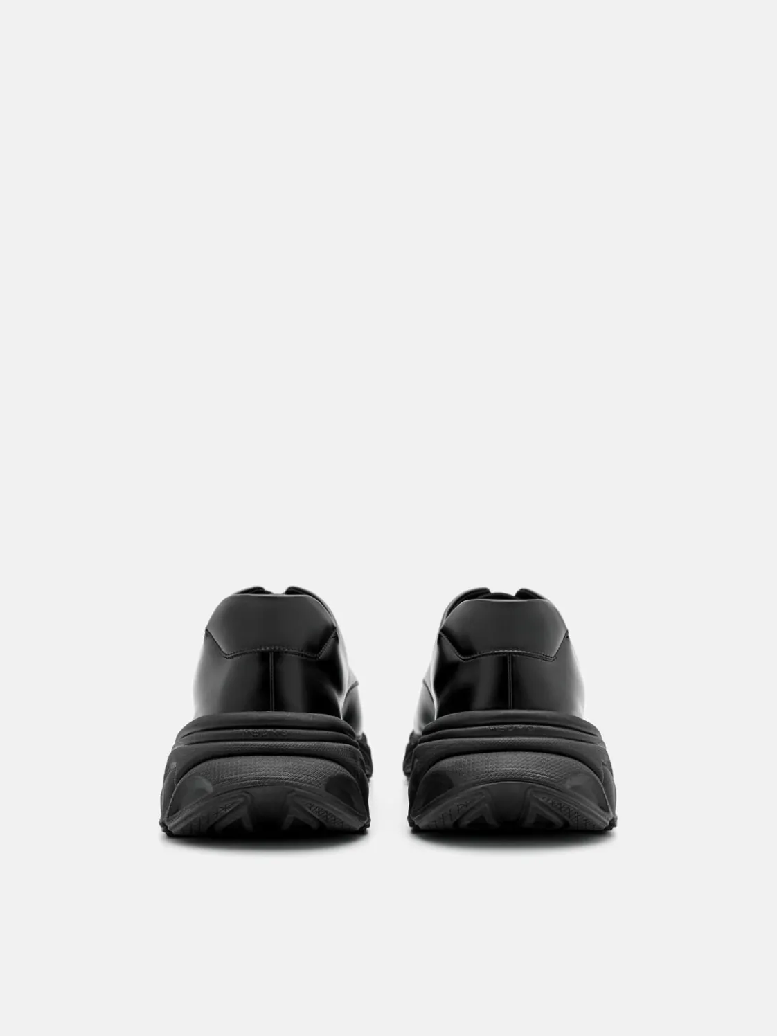 Cyclone Derby Shoes - Black