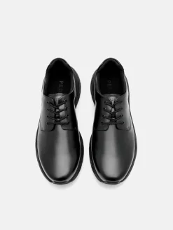 Cyclone Derby Shoes - Black