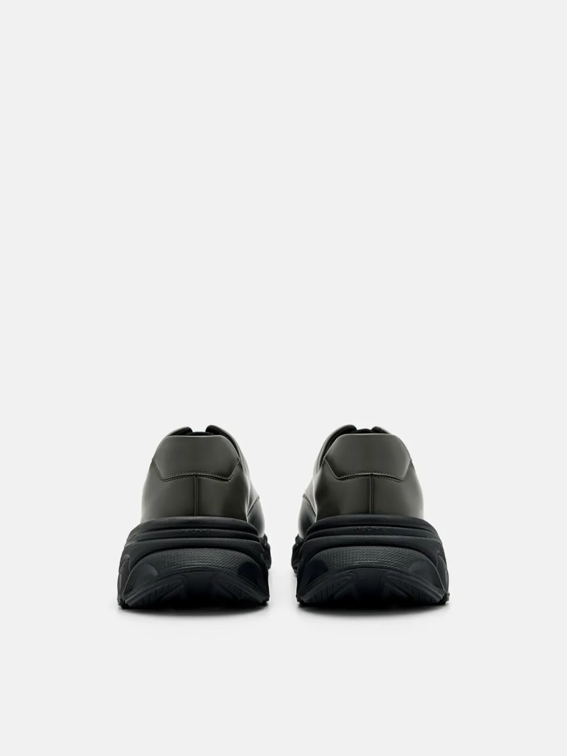 Cyclone Derby Shoes - Military Green