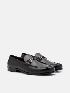 Dale Leather Horsebit Loafers - Dark Brown
