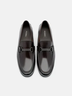 Dale Leather Horsebit Loafers - Dark Brown