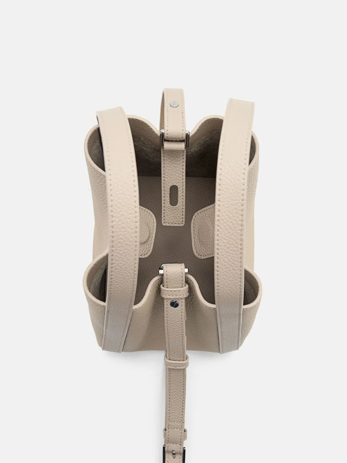 Dana Bucket Bag - Taupe
