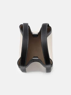Dana Canvas Bucket Bag - Black Canvas