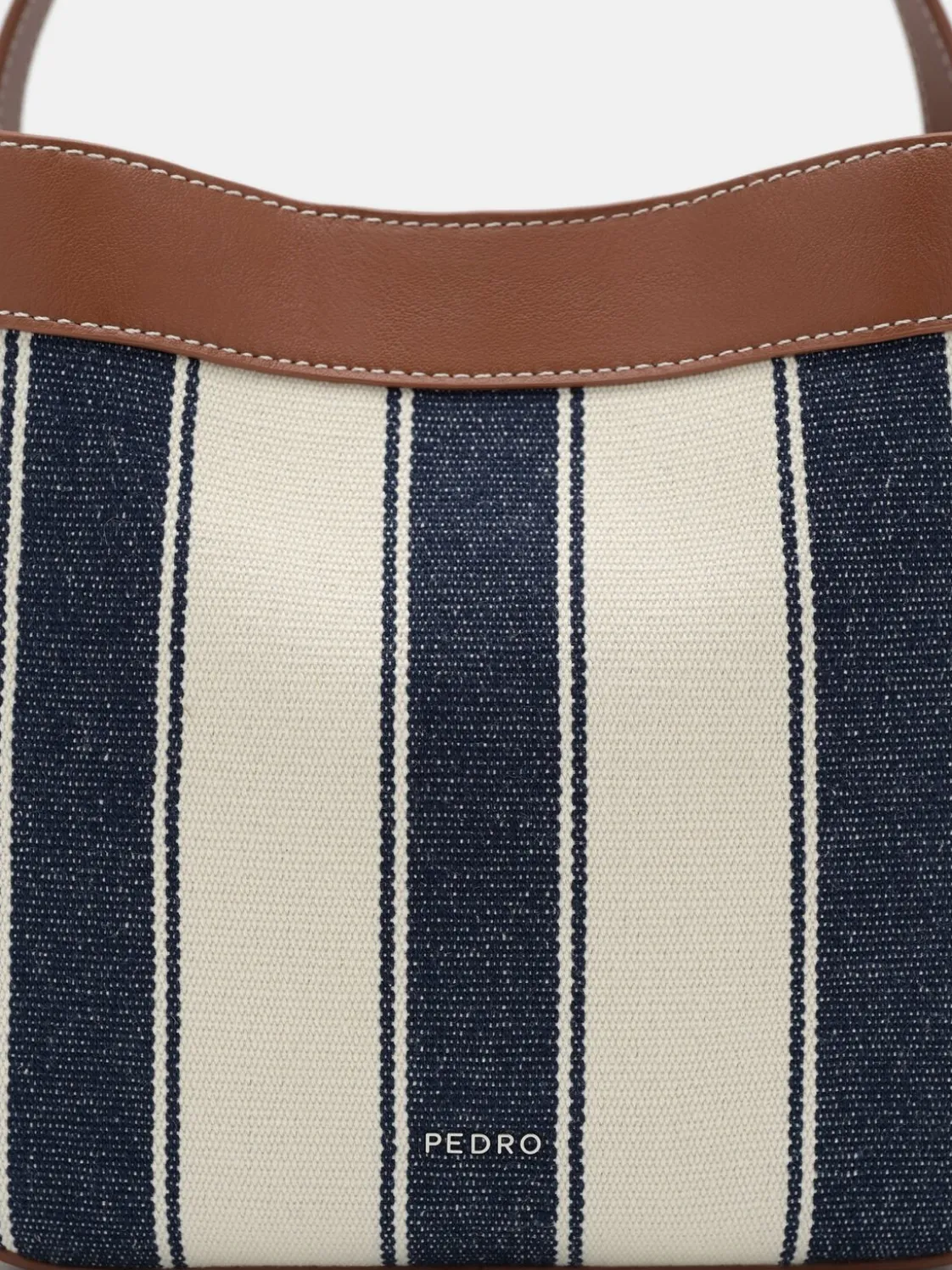 Dana Leather Bucket Bag - Multi Fabric
