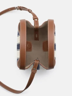 Dana Leather Bucket Bag - Multi Fabric