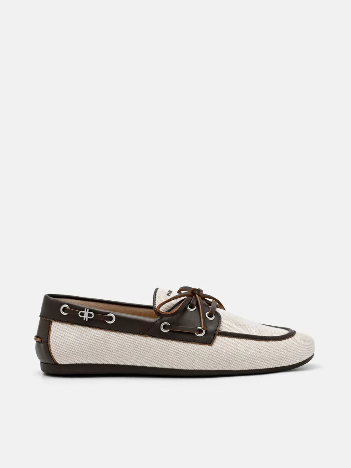 Dee Canvas Boat Shoes - Brown Canvas