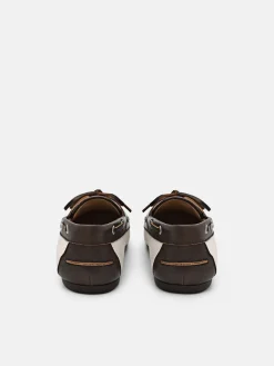 Dee Canvas Boat Shoes - Brown Canvas