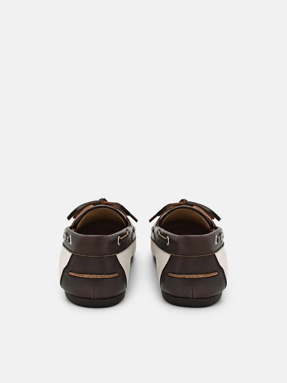 Dee Canvas Boat Shoes - Brown Canvas