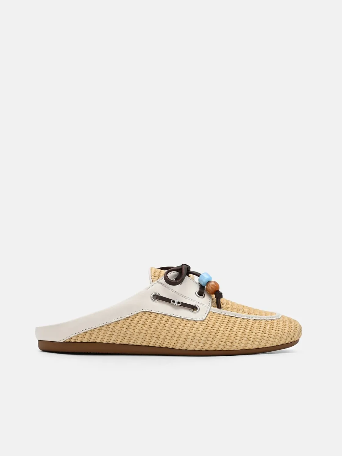Dee Raffia Mules - Natural Raffia
