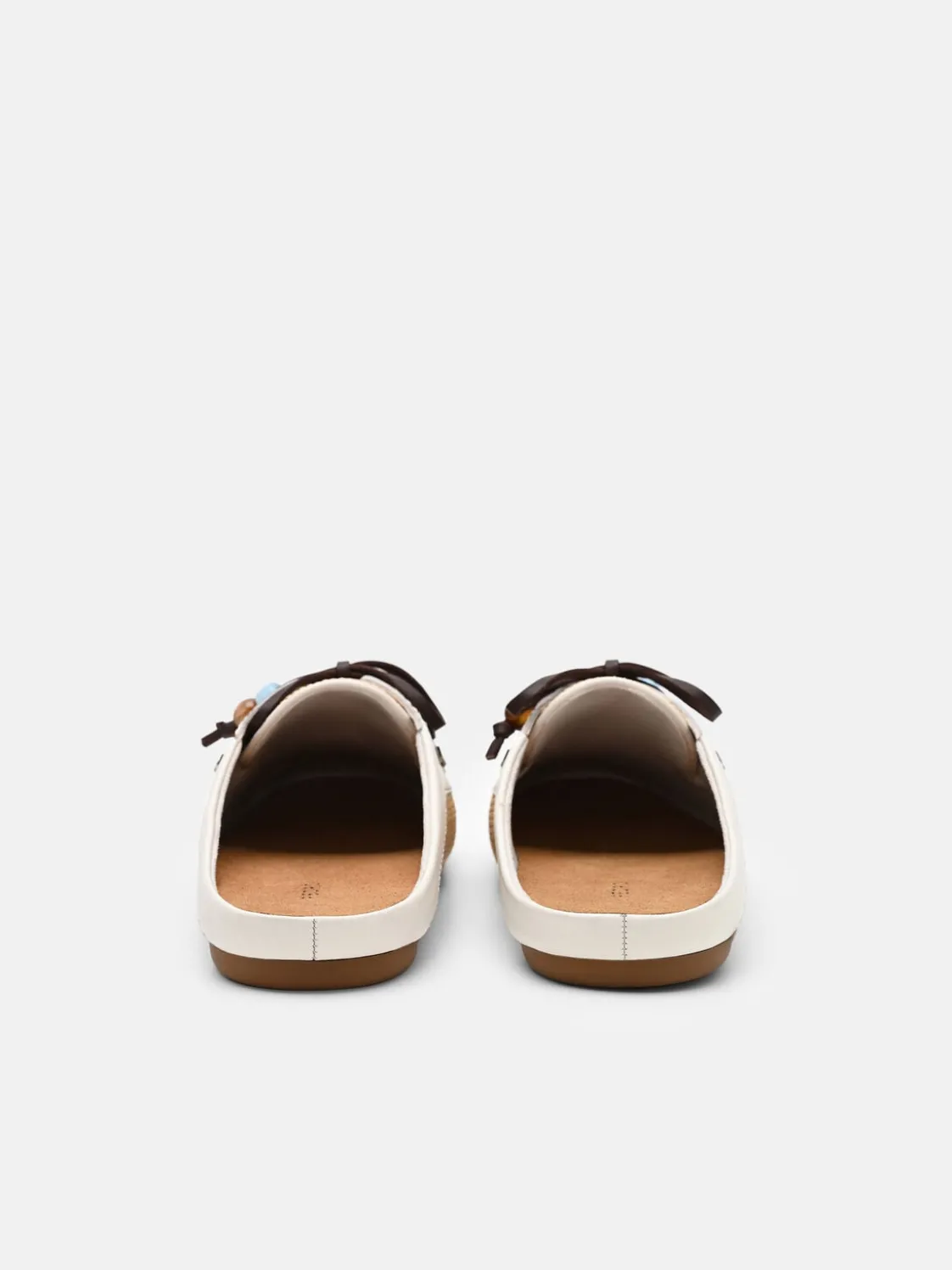 Dee Raffia Mules - Natural Raffia