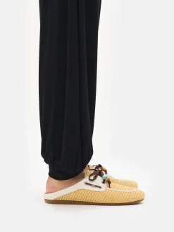 Dee Raffia Mules - Natural Raffia