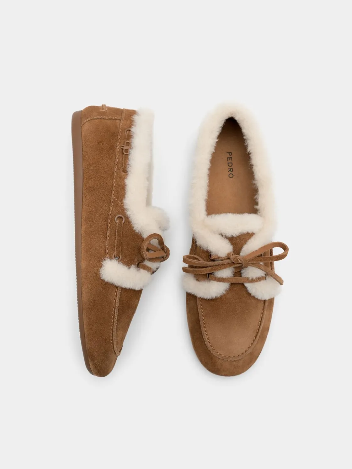 Dee Suede Boat Shoes - Cognac