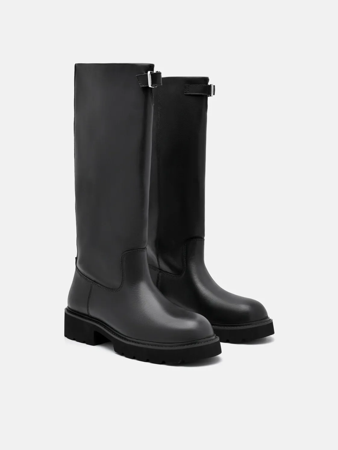 Dessa Knee Boots - Black