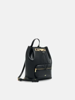 Drawstring Backpack - Black