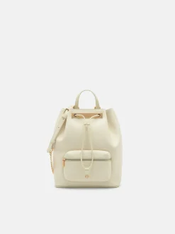Drawstring Backpack - Chalk
