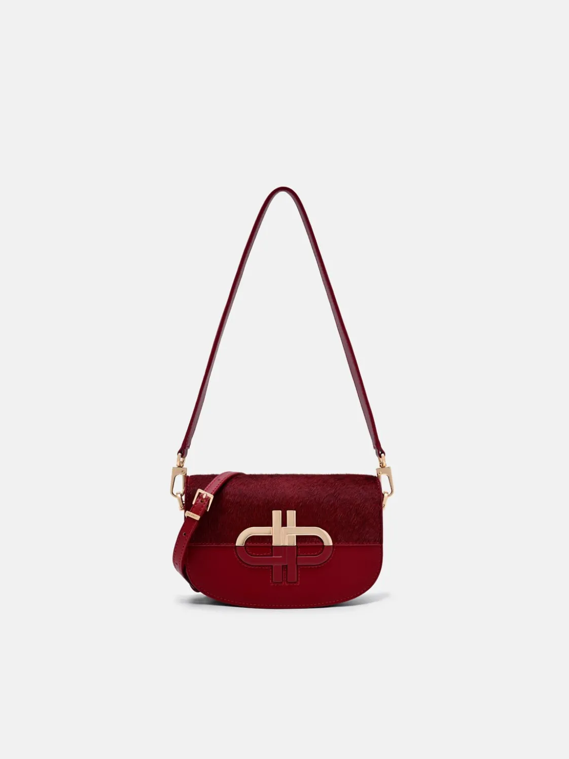 Duet Ponyhair Shoulder Bag - Red Pony