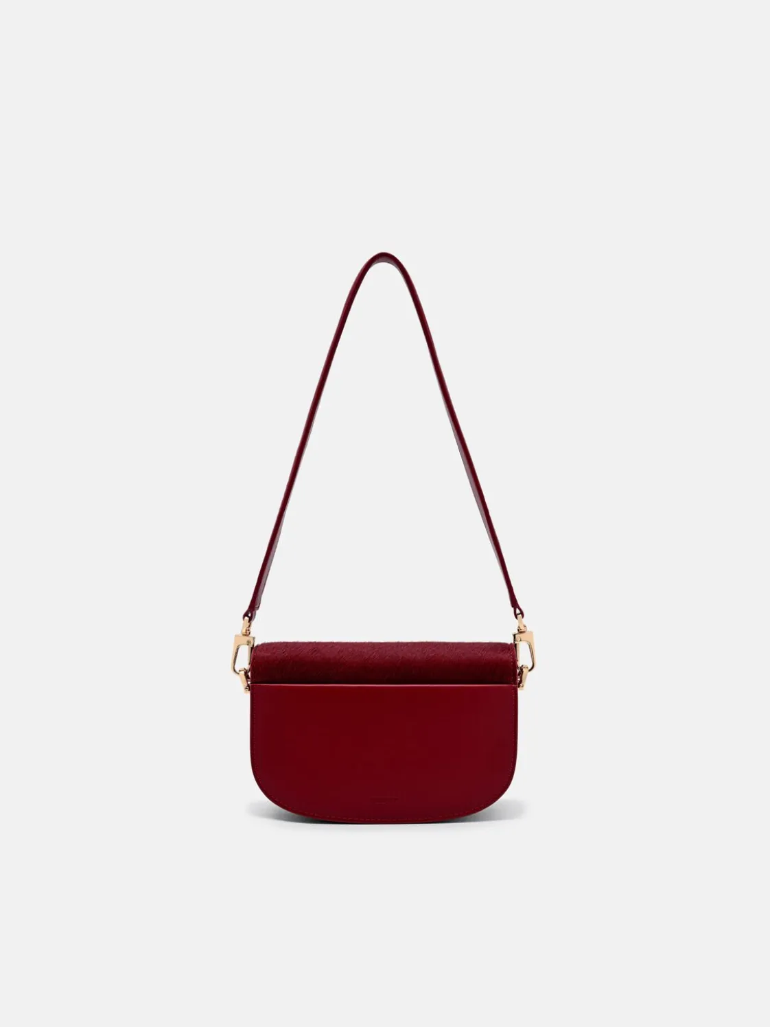 Duet Ponyhair Shoulder Bag - Red Pony